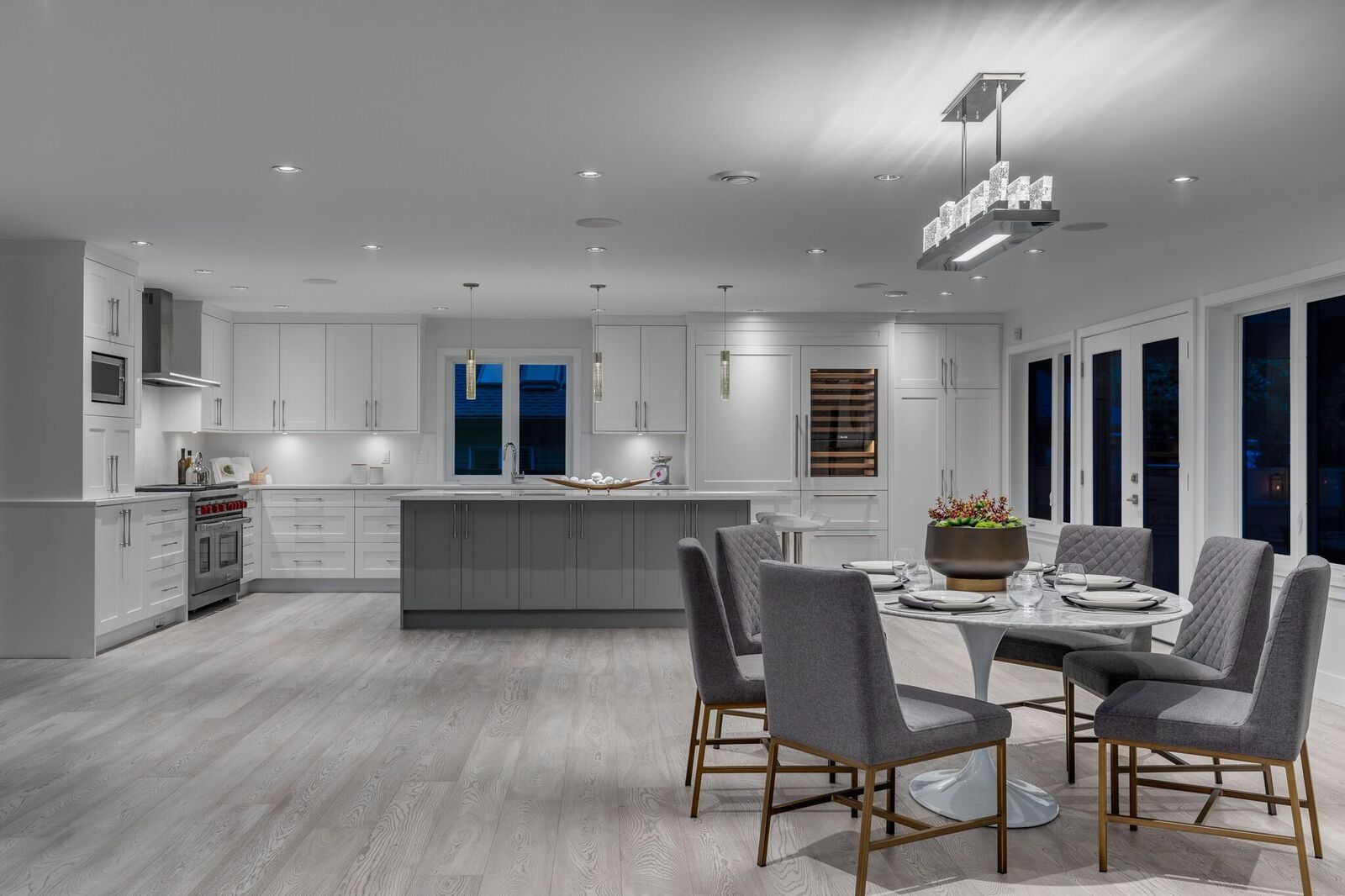 Custom craftsman home interior