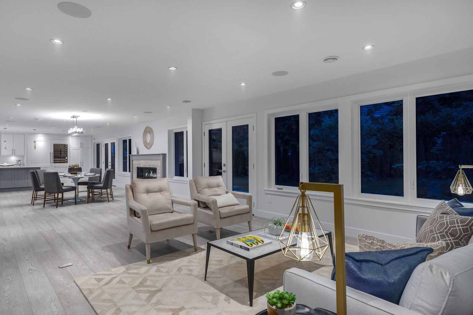 Custom craftsman home interior