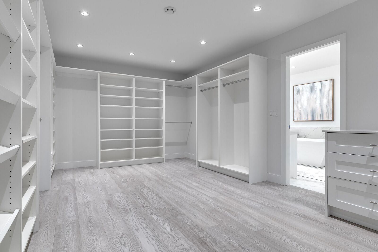 Custom craftsman home interior