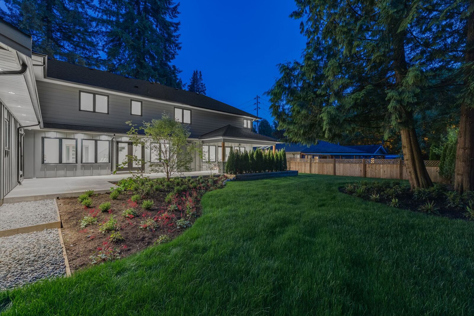 Custom craftsman home interior